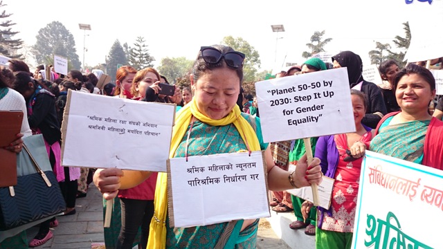 Raksha Nepal celebrated the 106th International Womenâ€™s Day - Photo ...
